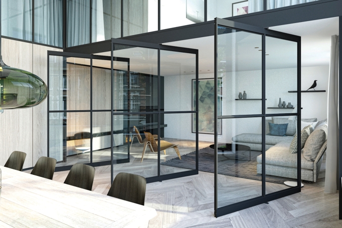 The Rise of Internal Steel and Glass Doors in UK Homes